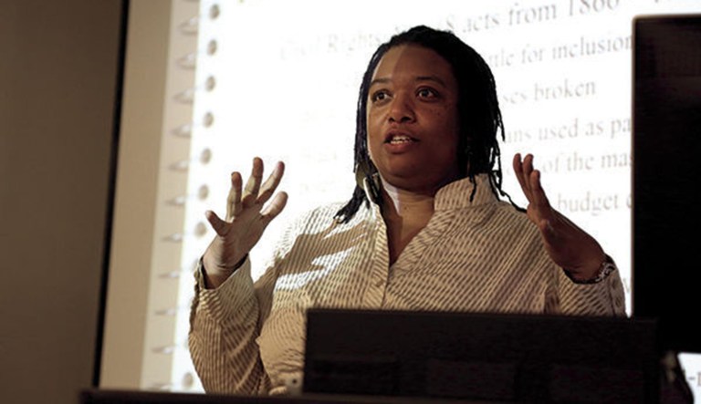 The Orange Coast Republicans Club have filed a formal complaint against Orange Coast College professor Jessica Ayo Alabi for preventing Republican students from attending public events on campus. (Photo courtesy: Stephanie Hamill)