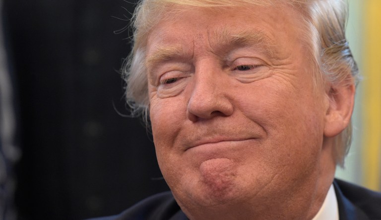 Trump was widely criticized Thursday for a pair of tweets he wrote in which he criticized a female MSNBC anchor, Mika Brzezinski, for her looks and accused her of undergoing plastic surgery. (AP Photo/Susan Walsh)