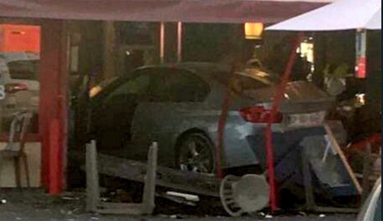 Authorities were still investigating the incident, but the incident comes after an Algerian man drove his car into a group of French soldiers last week. (@Joyce_Karam/Twitter)