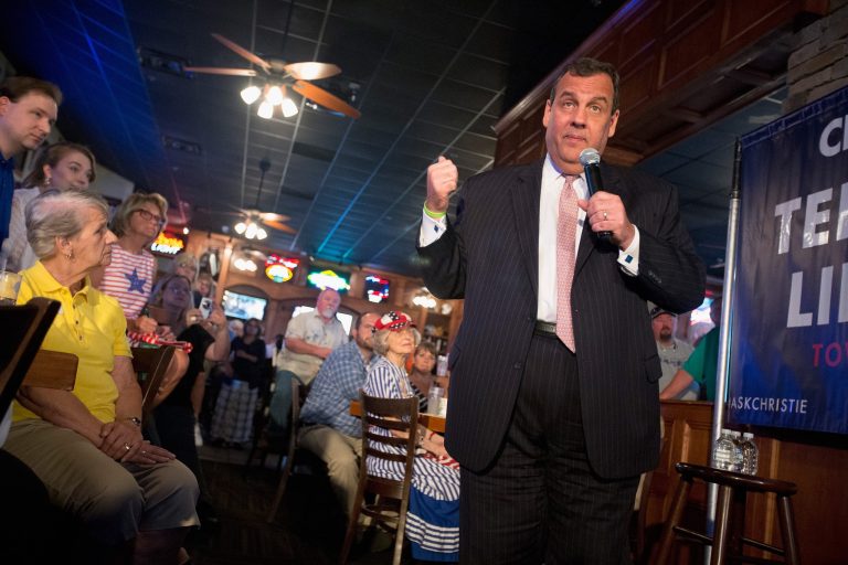 New Jersey Gov. Chris Christie said that he is 