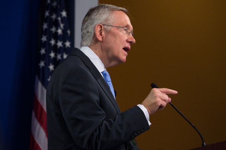 Senate Majority Leader Harry Reid, D-Nev., said that ending the filibuster would be a 