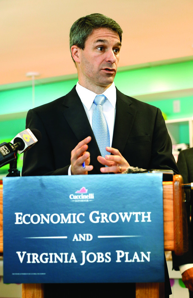 Virginia Attorney General and Republican gubernatorial candidate Ken Cuccinelli.