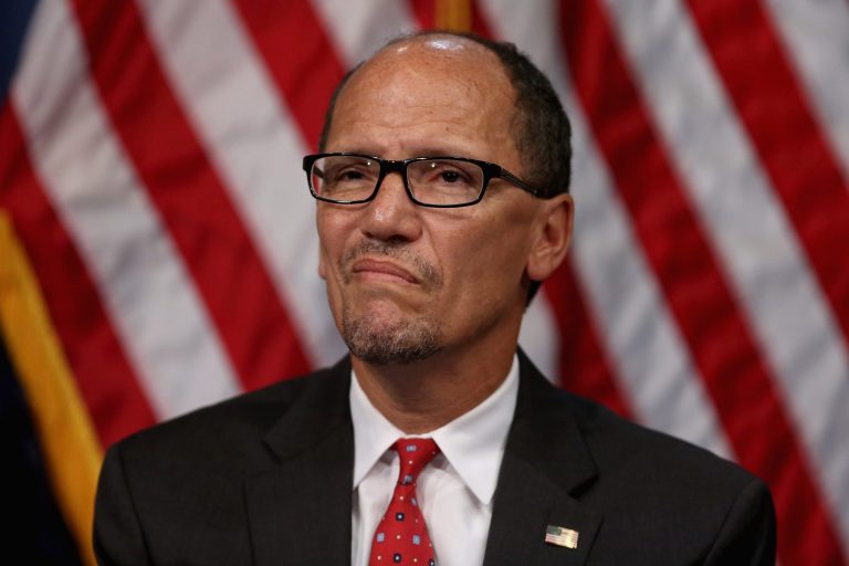Labor Secretary Thomas Perez said the nation's high unemployment rate was partly the result of local governments not hiring enough. (Chip Somodevilla/Getty Images)
