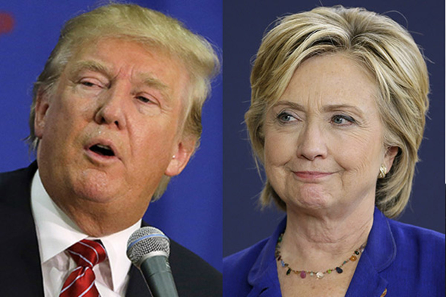 Poll: Clinton ahead of Trump in four key swing states