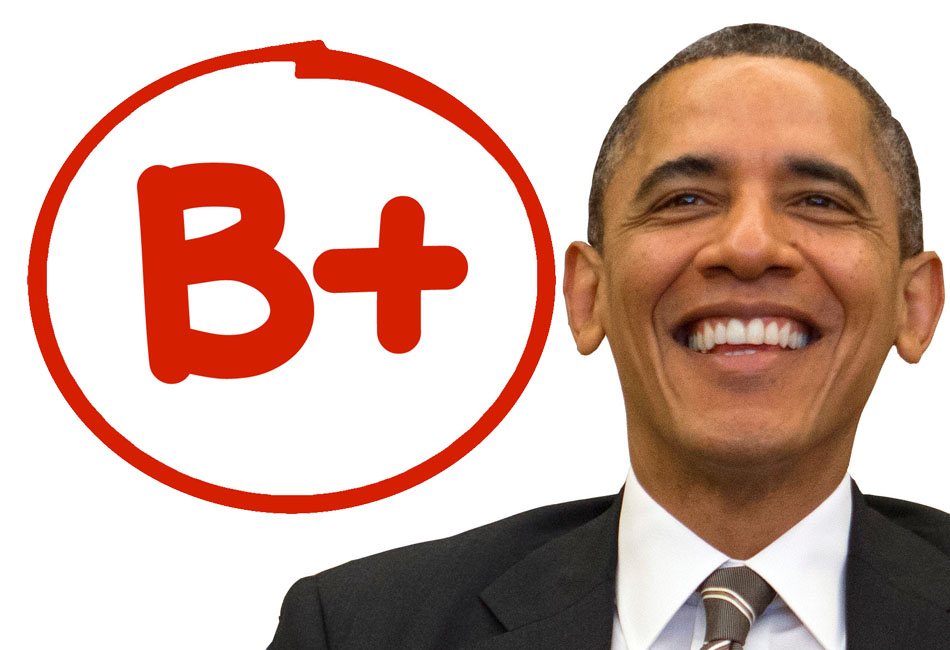 Zogby Report Card: Obama steps up, displays crisis leadership