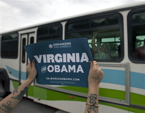 Obama will push his economic plan in Virginia swing