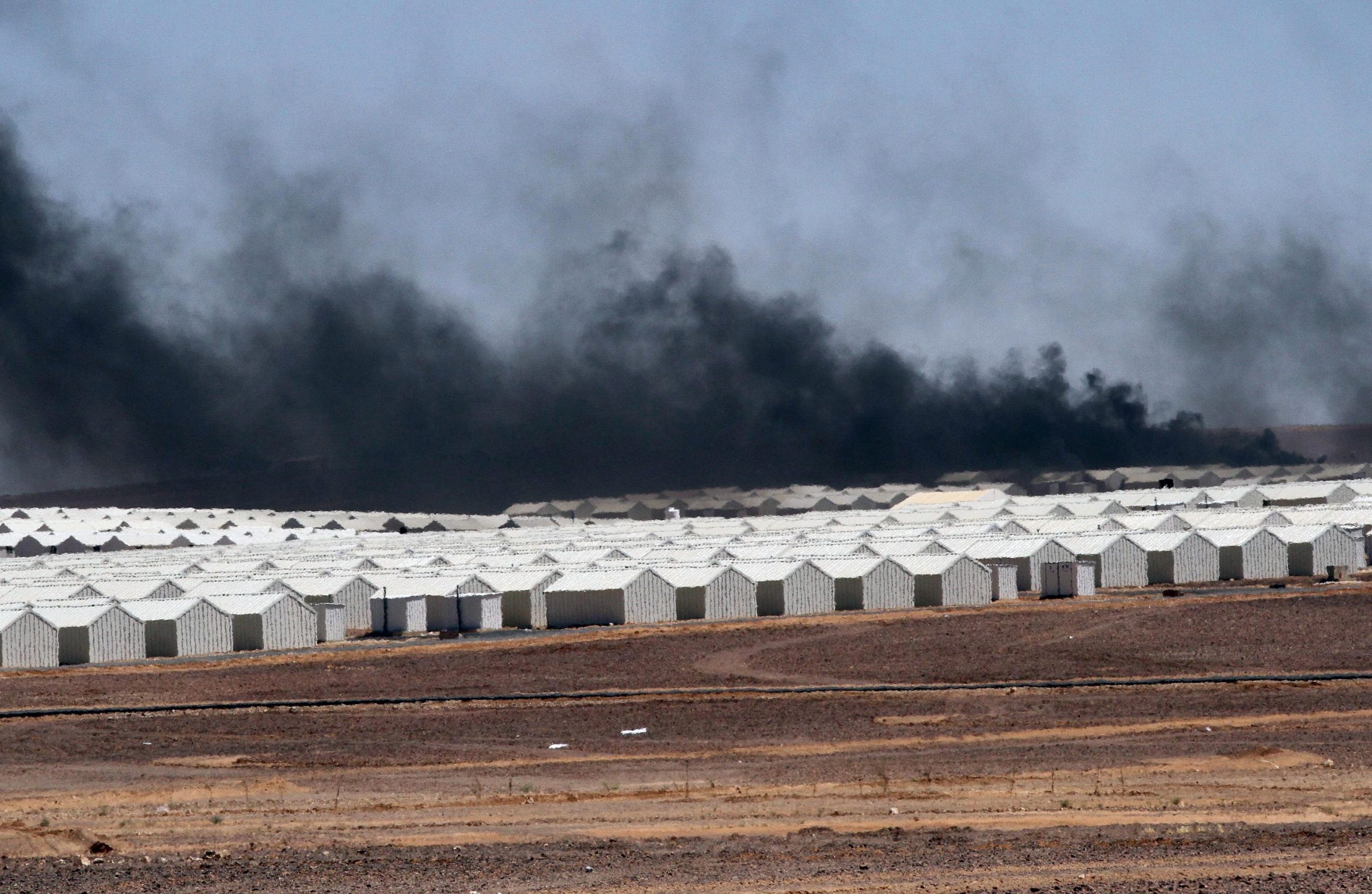 Jordan opens a massive refugee camp for Syrians