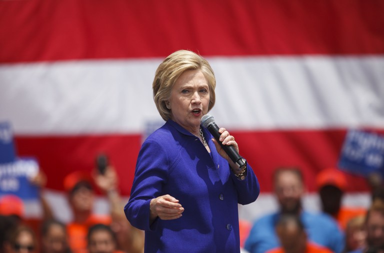 Judicial Watch asked a federal judge to allow it to question Hillary Clinton under oath Friday. (Patrick T. Fallon/Bloomberg)