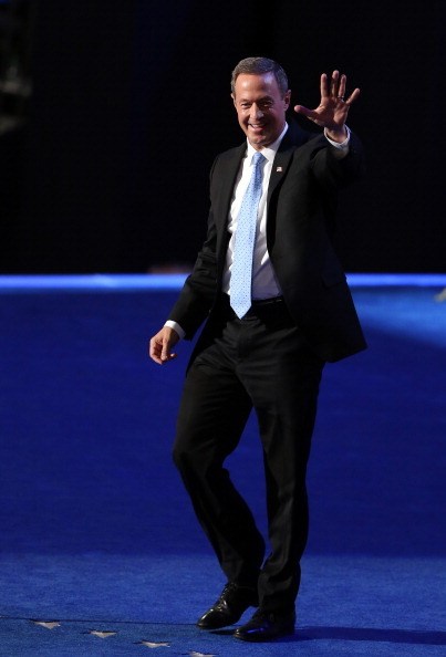 Maryland Gov. Martin O'Malley speaks at the Democratic National Convention. (Getty Images)