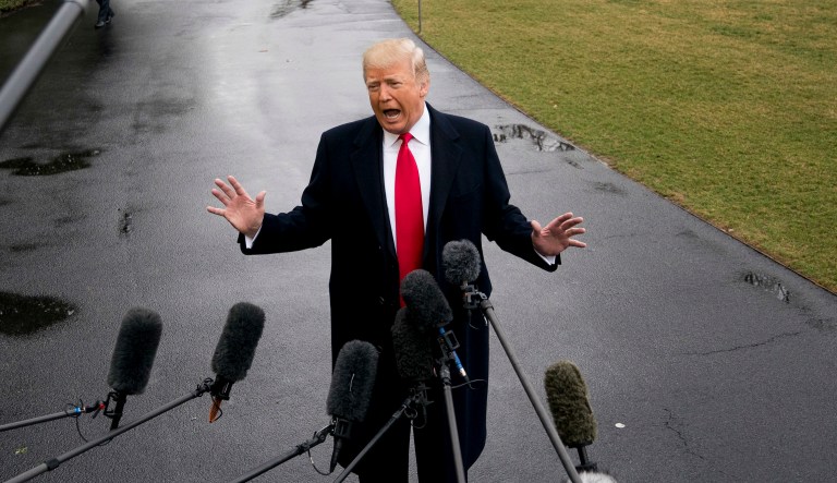 The president was warning Republican voters not to 