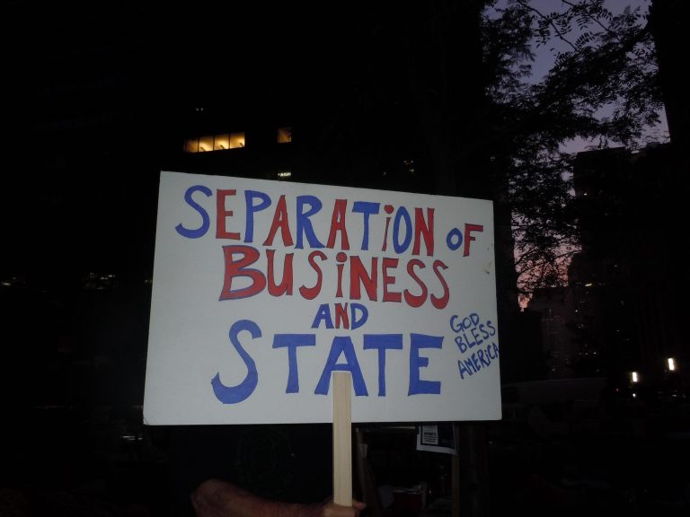 What will come out of Occupy Wall Street?