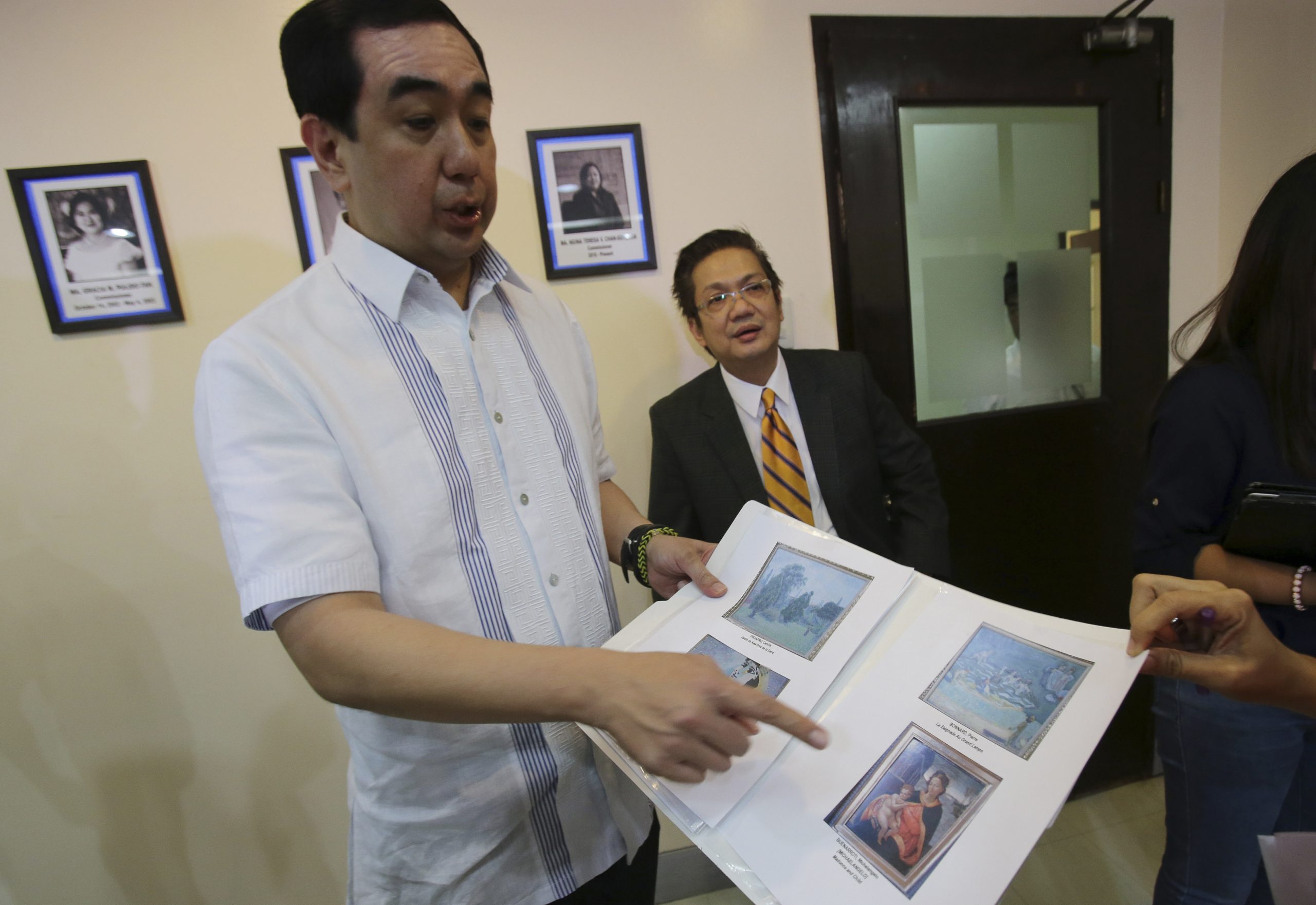 Philippines seizes 15 paintings from Marcos family