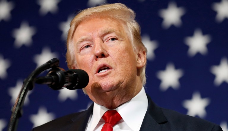 President Trump said Tuesday he's about to hand Congress the responsibility for figuring out what to do with the Deferred Action on Childhood Arrivals program. (AP Photo/Alex Brandon)