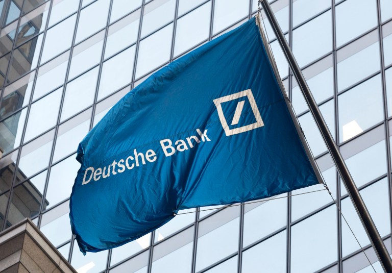 House Financial Services Committee Democrats sought the information because Trump's business reportedly owed Deutsche Bank $300 million before he took office. (AP Photo/Mark Lennihan)