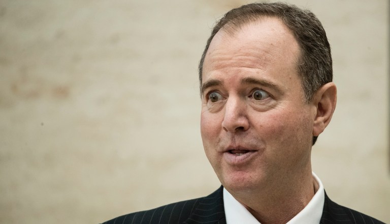 Rep. Adam Schiff thought he had been speaking with Ukrainian politician Andriy Parubiy, who offered potentially explosive information about Trump's visit to Russia during the Miss Universe pageant in 2013, The Atlantic reported. (AP Photo/Matt Rourke)