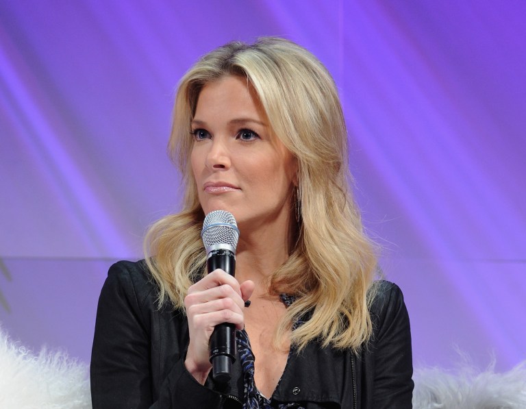 Megyn Kelly, FOX News Channel Anchor speaks onstage during Cosmopolitan Magazine's Fun Fearless Life Conference powered by WME Live at The David Koch Theatre at Lincoln Center on Nov. 8, 2014 in New York City. (Photo by Craig Barritt/Getty Images for Cosmopolitan Magazine and WME Live)