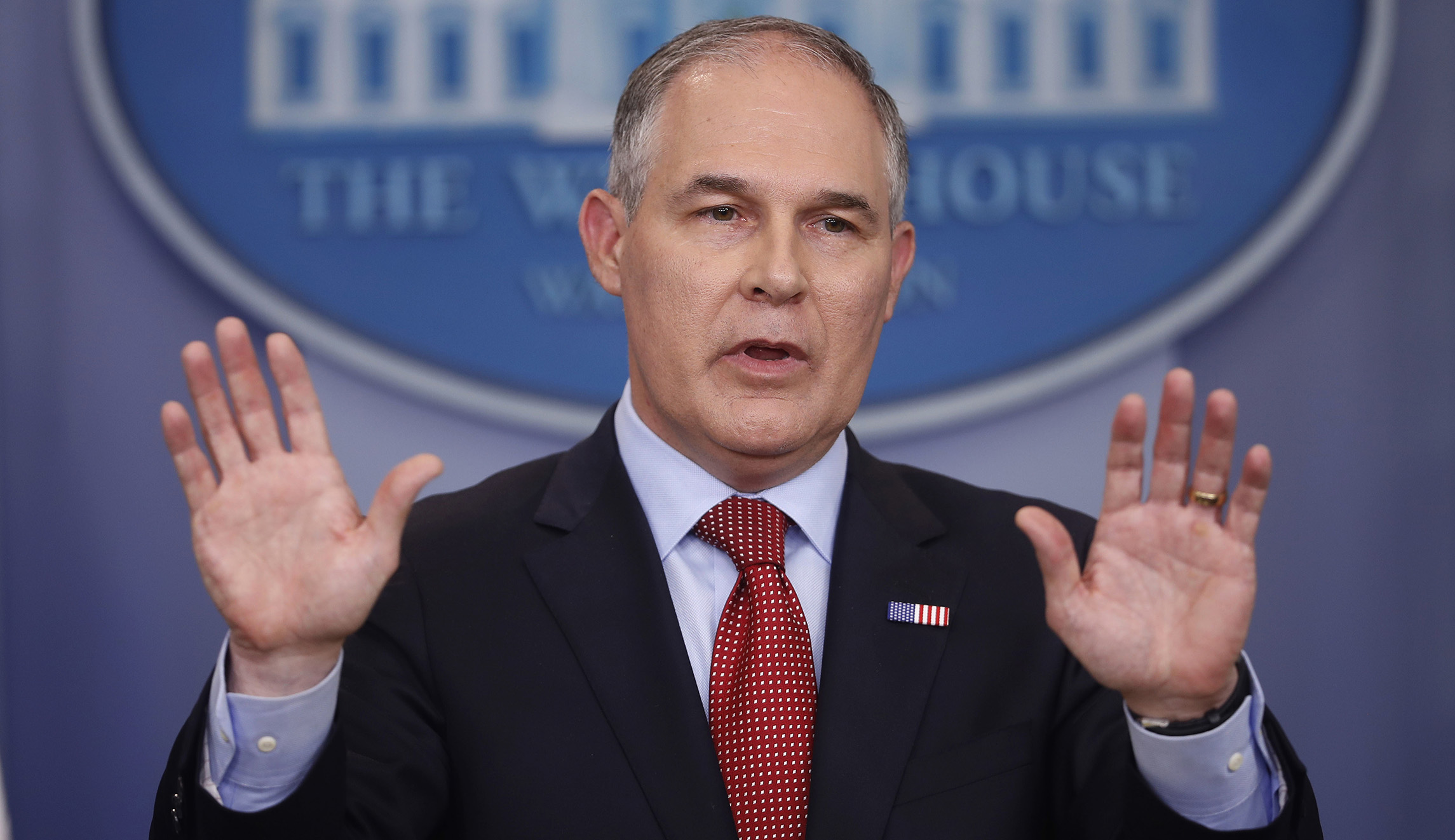 Scott Pruitt: Questions about Trump’s belief in climate change distract from bad Paris deal