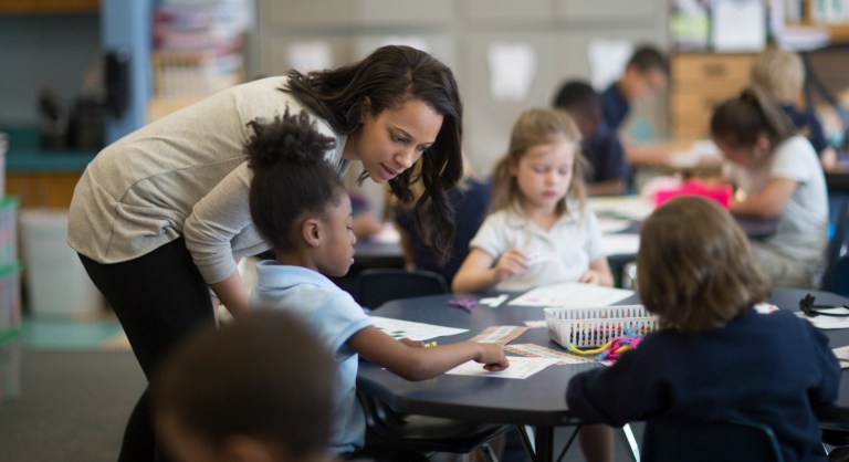 The gap between how well-prepared poor and wealthy children are for kindergarten is shrinking. (AP Photo/J Pat Carter)