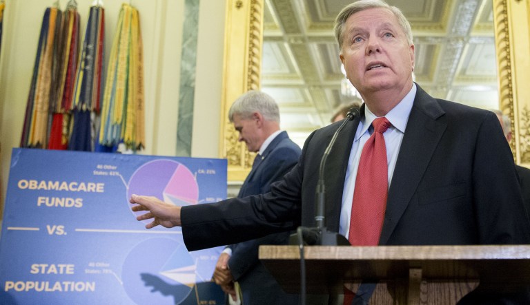 People are hurting under the current broken system that denies individuals control over their own health decisions while hugely driving up their costs. (Andrew Harrer/Bloomberg)