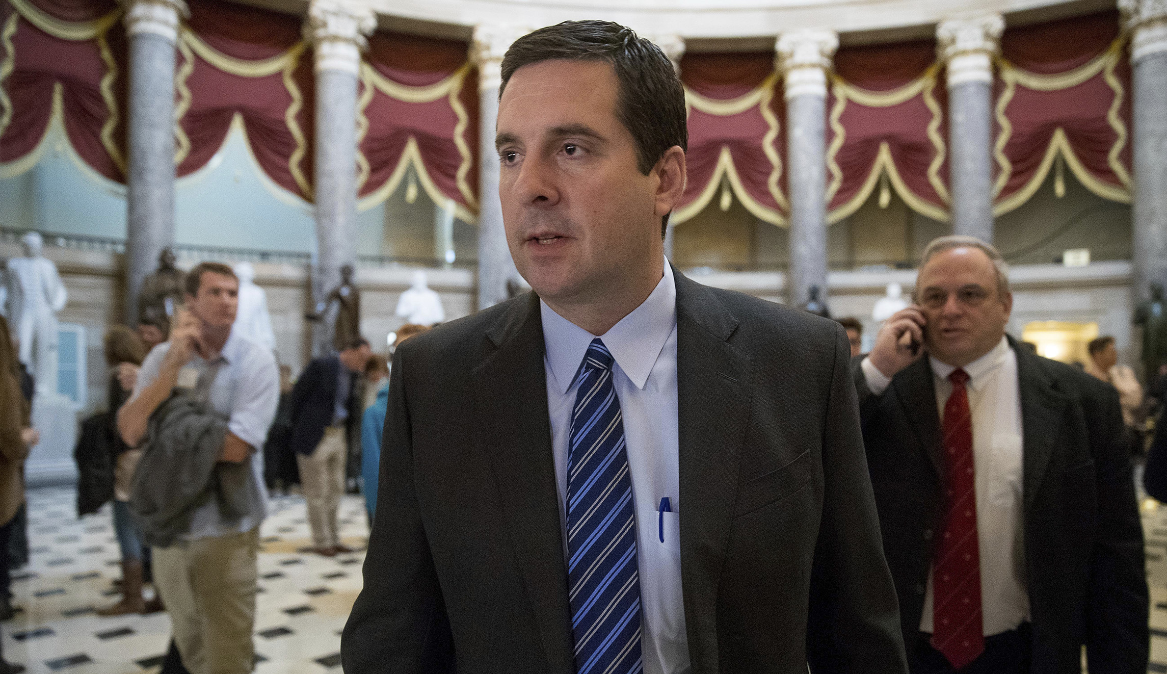 Democratic campaign billboard shows Trump, Devin Nunes on Vladimir Putin’s leash