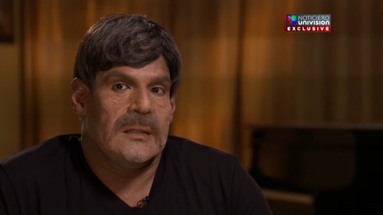 The man, who withheld his identity in an interview with Univision, only called himself Miguel, and said Mateen carried out the shooting for "revenge." (Image courtesy screenshot)