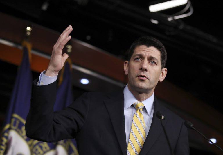 House Speaker Paul Ryan of Wis. speaks during a news conference on Capitol Hill in Washington, Thursday, Jan. 5, 2017. (AP Photo/Manuel Balce Ceneta)