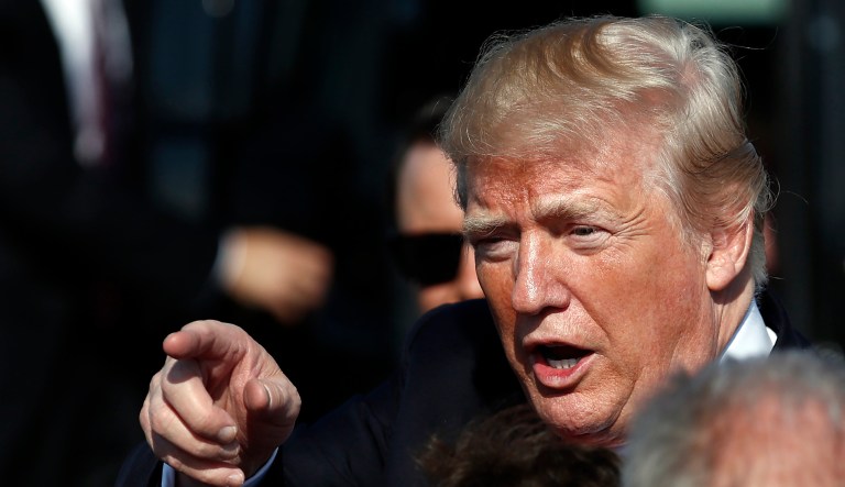 Roughly an hour after it was reported that FBI Deputy Director Andrew McCabe would retire in early 2018, President Trump tweeted about how McCabe's wife ran for a Virginia senate seat in 2015. (AP Photo/Carolyn Kaster)