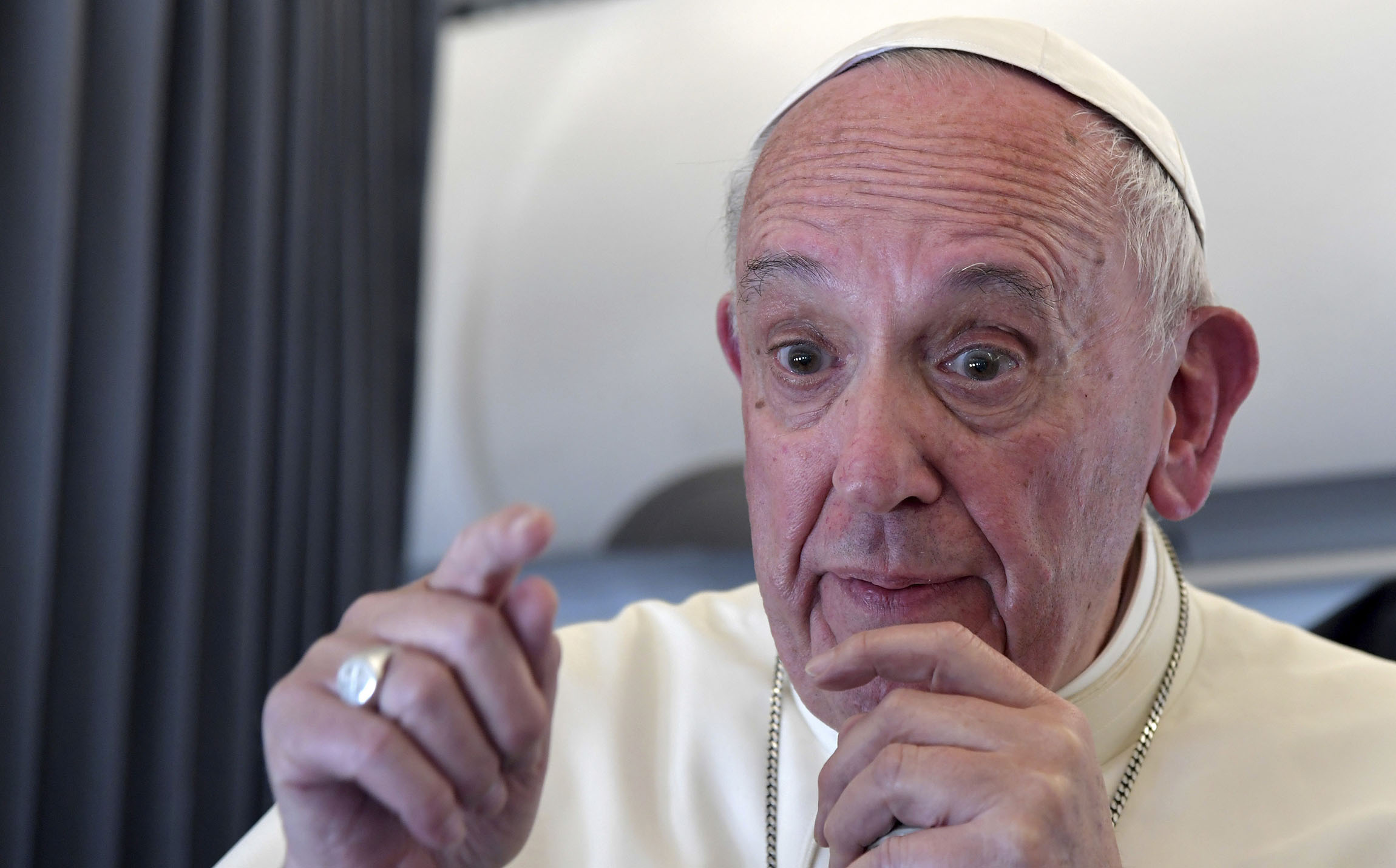 Pope on meeting with Trump: ‘I never make a judgement about a person without hearing him out’