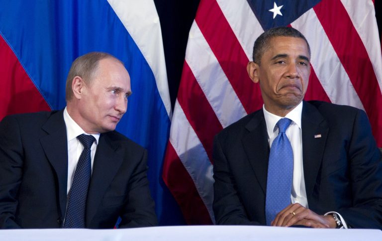 President Obama is canceling plans to meet with Russian President Vladimir Putin next month. (AP/Carolyn Kaster)