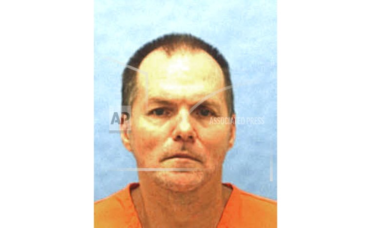 Mark Asay received a three-drug injection that began with the anesthetic, etomidate. (Florida Department of Corrections via AP)
