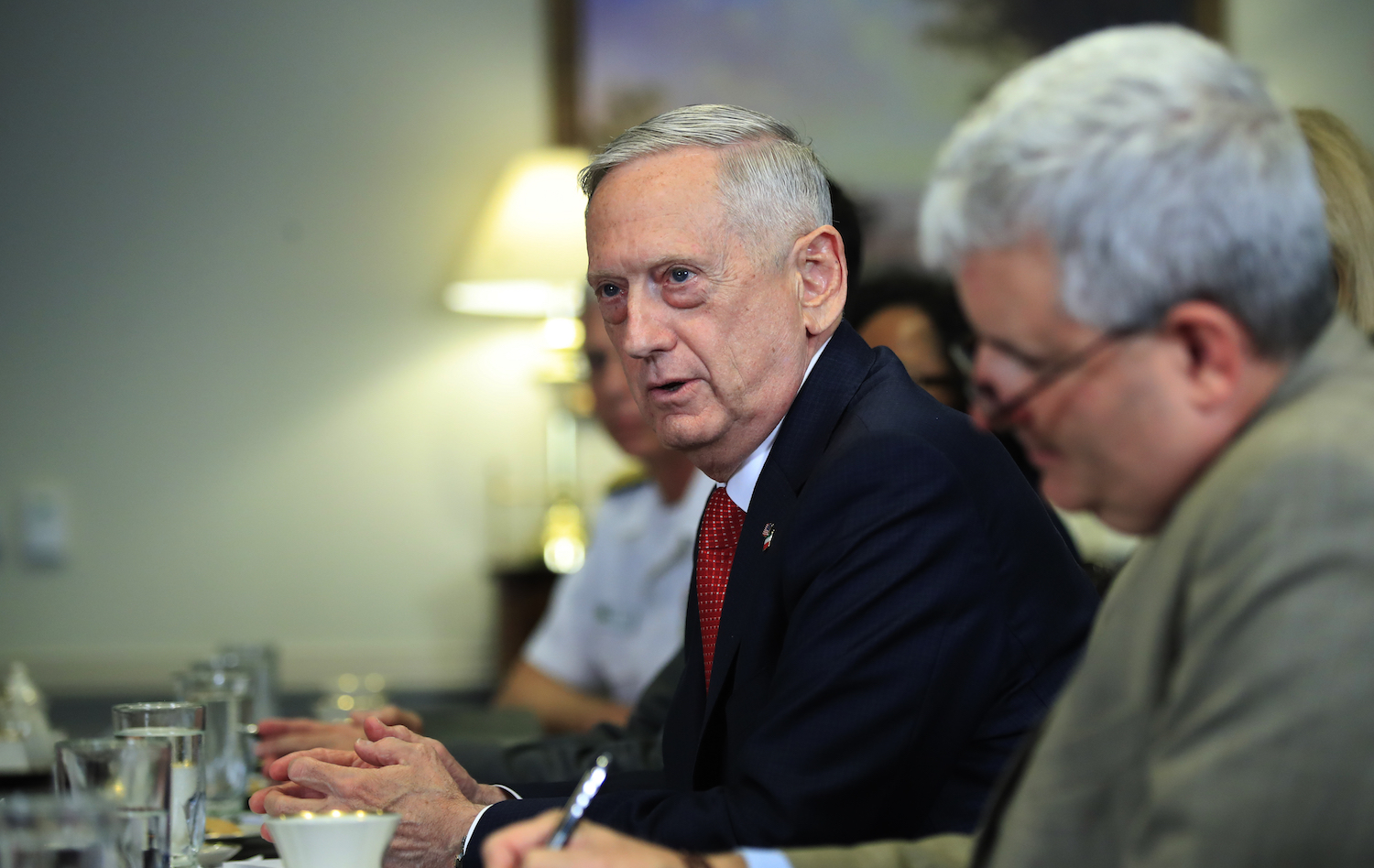 Jim Mattis: ‘No doubt’ Congress supports ISIS campaign