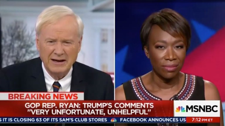 Mainstream Media Scream: MSNBC questions Paul Ryan’s motives, ‘pathetic’