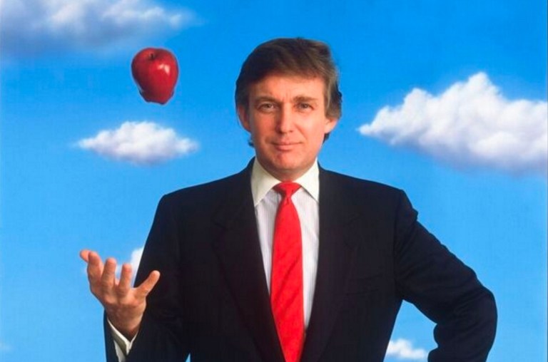 President-elect Trump's portrait will soon go on display at the Smithsonian's National Portrait Gallery in Washington, D.C. (Michael O'Brien, courtesy of the National Portrait Gallery)