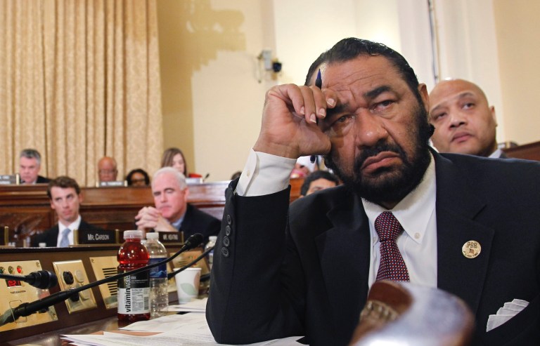 Texas Rep. Al Green boosted his profile this morning by calling for impeachment from the House floor, but open talk of the so-called 