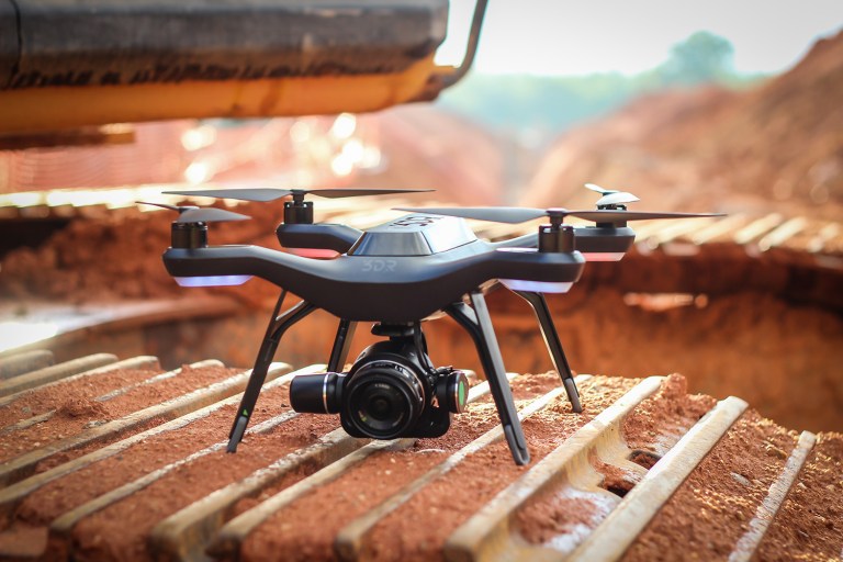 The Interior Department awarded Berkley, Calif.-based 3D Robotics a $256,000 contract to build 40 three-pound unmanned aerial drones customized for the agency's specific needs. (3D Robotics)