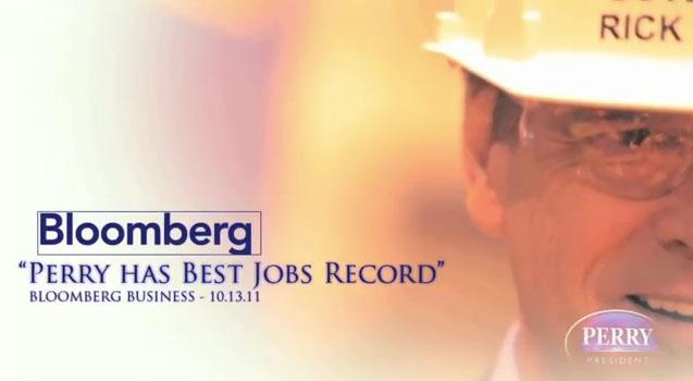 Perry stays positive in new jobs ad