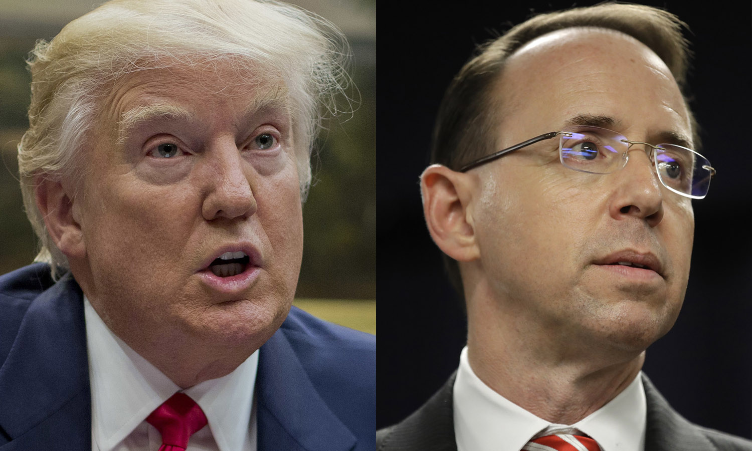 Trump signals Rod Rosenstein is on the outs as the ‘most conflicted of all’