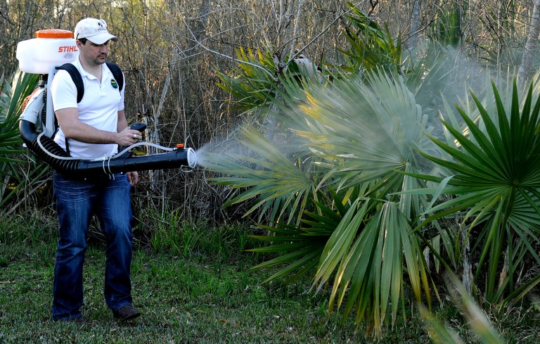 Republicans are asking President Obama to accept a bill to end a permit requirement for mosquito spraying. (AP Photo/Pat Sullivan, File)