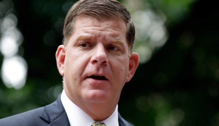 Nearly 500 police officers will be on hand for the Free Speech Boston rally and officials indicate more will be available if necessary. (AP Photo/Elise Amendola)