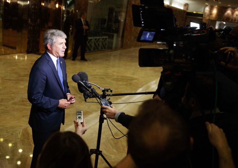 Getting this bill to the president's desk would culminate a years-long effort by Rep. Michael McCaul, R-Texas, to better define how the government approaches the cybersecurity of its own systems as well as how it will protect the critical private-sector networks that power the economy. (AP Photo/Evan Vucci)