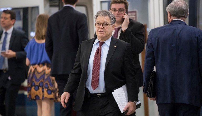 Perhaps a bigger loss than his direct contributions to Democrats' Senate campaign arm is the sidelining of Franken, 66, as a go-to fundraiser for his colleagues. (AP Photo/J. Scott Applewhite)