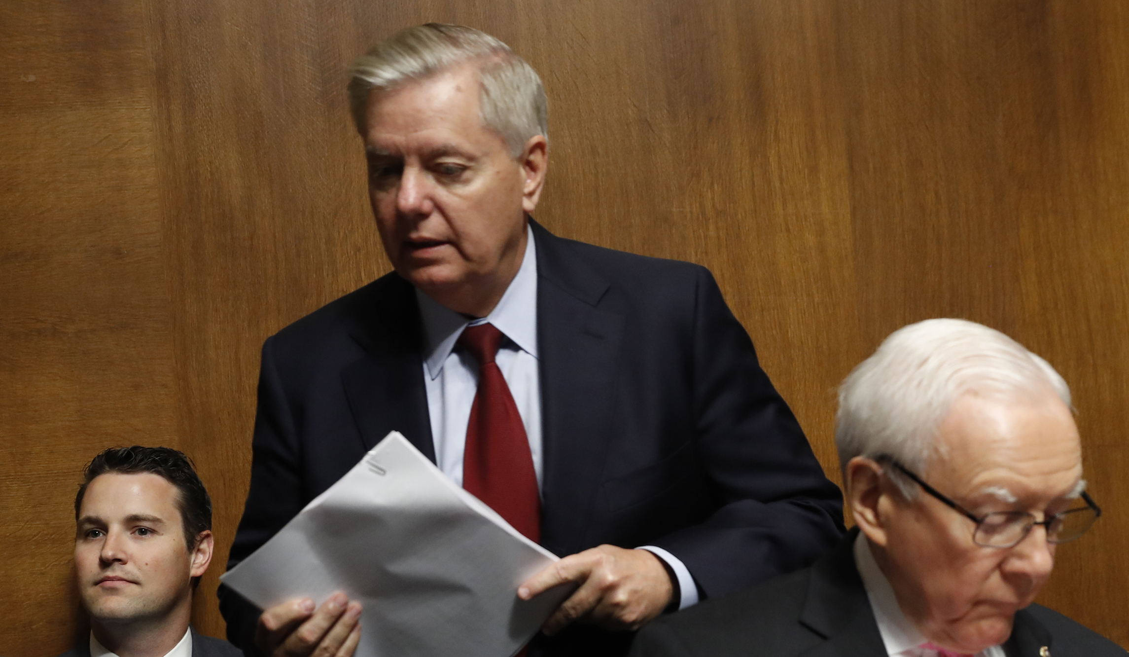 Lindsey Graham’s call with Mike Pence gets interrupted by Trump