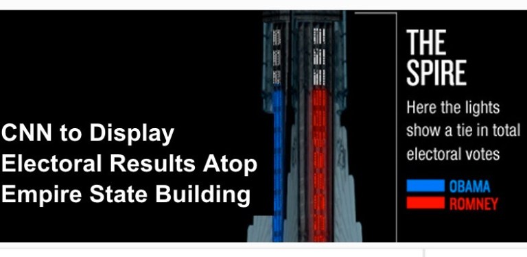 CNN to display election results on the Empire State Building
