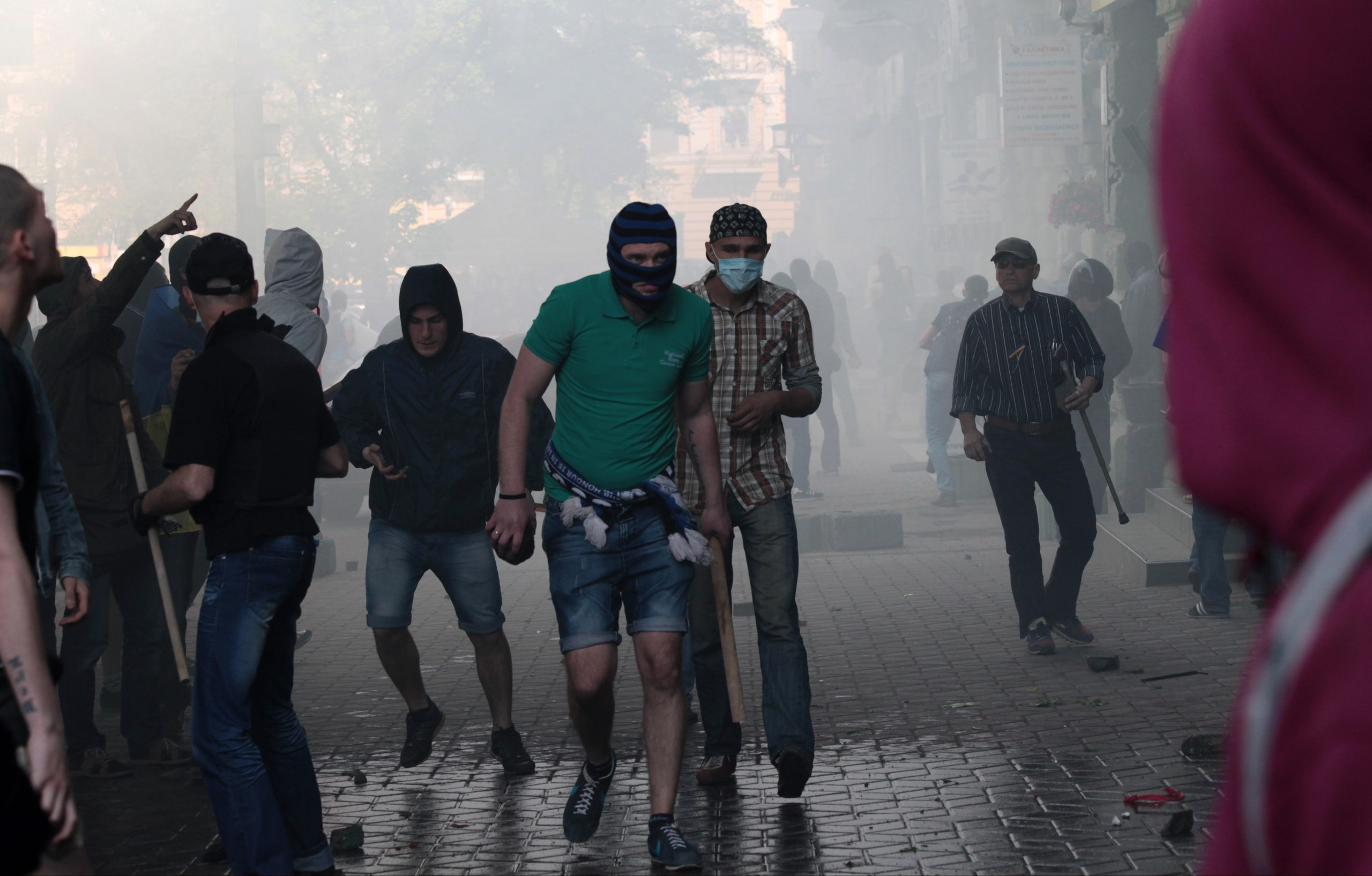 Police: 31 dead in protest-linked Odessa fire
