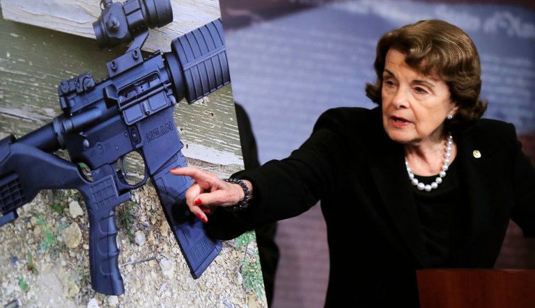 Sen. Dianne Feinstein, D-Calif., has said only broad legislation would be effective in outlawing 