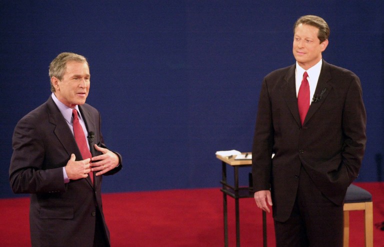 The GOP could be on its way to an internal version of the 2000 election, the race in which George W. Bush who lost the popular vote won the presidency, whereas the winner of the popular vote, Al Gore, lost the presidency. (AP Photo/Ed Reinke, File)