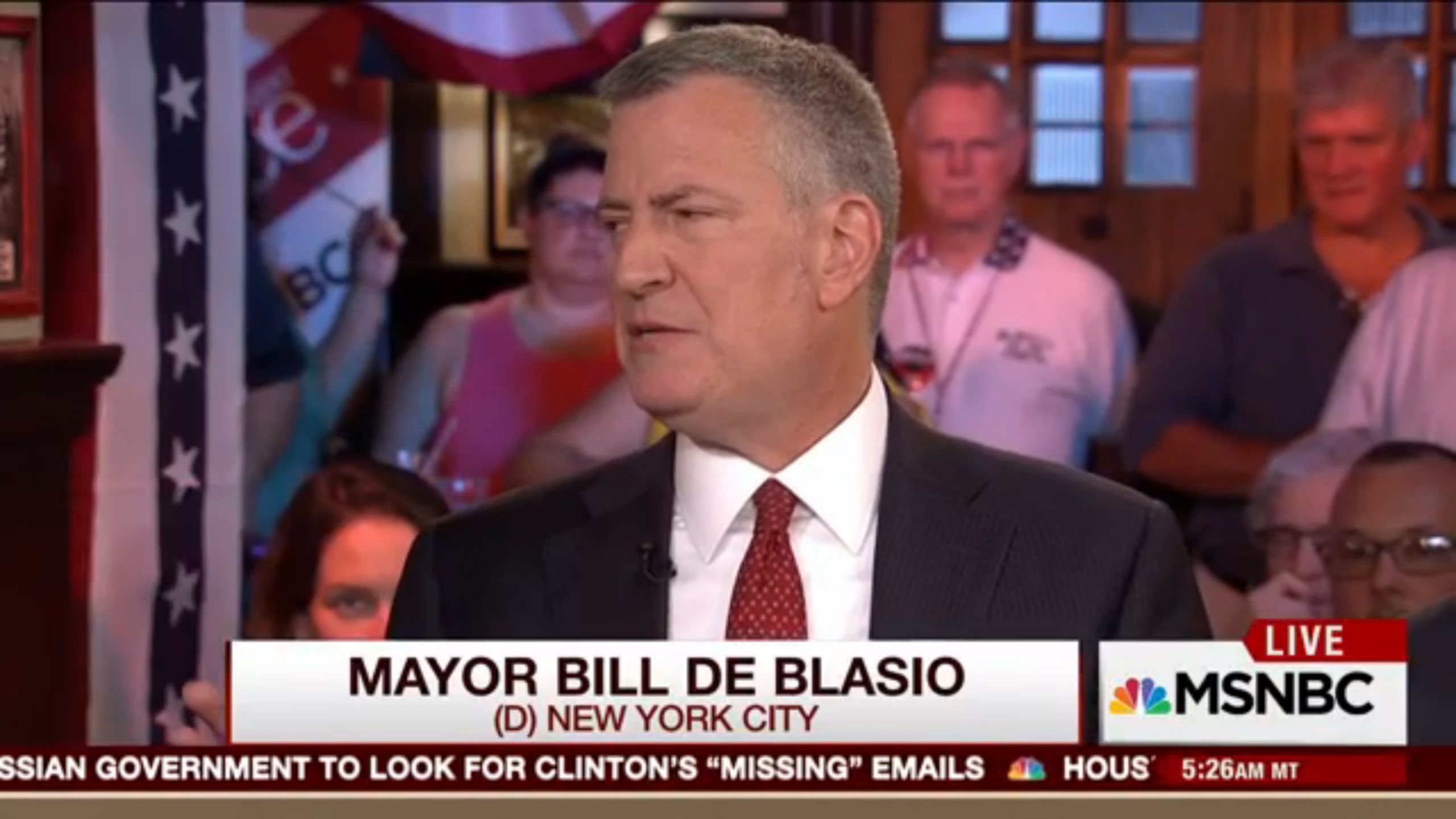 De Blasio declares New York City ‘safest big city in America’