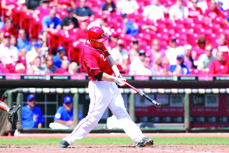 Joe Robbins/Getty Images
Todd Frazier got the chance to play after Joey Votto went down and has hit 17 homers this year.