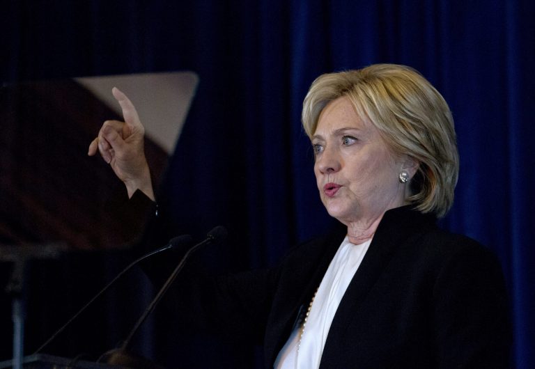 Hillary Clinton's proposed $275 billion infrastructure plan includes provisions to spend big on passenger trains and railways, which could include Wayne Rogers' ambitious magnetic levitation train. (AP Photo)