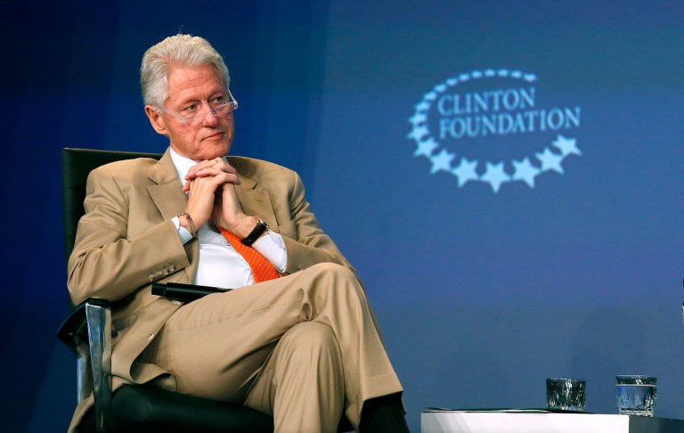 The Clinton Foundation has logged its own financial inconsistencies over the past several years. (Doug Benc/AP Images for Humana, File)